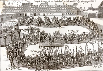 Einzug von Prinz Karl I. in Madrid, 1623
